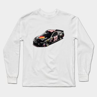 Cool black Nascar car number 33, greatest champion Long Sleeve T-Shirt